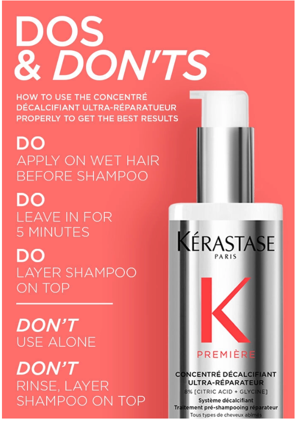 Première Concentre Décalcifiant Ultra-Réparateur Repairing Pre-Shampoo Treatment