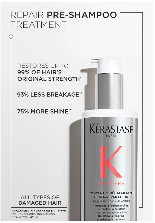 Première Concentre Décalcifiant Ultra-Réparateur Repairing Pre-Shampoo Treatment